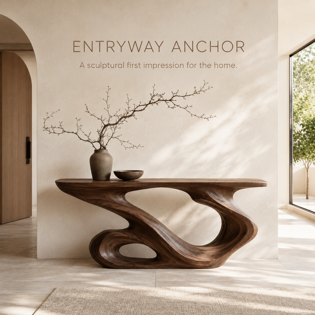 Orin Organic Modern Console Table - product image 02