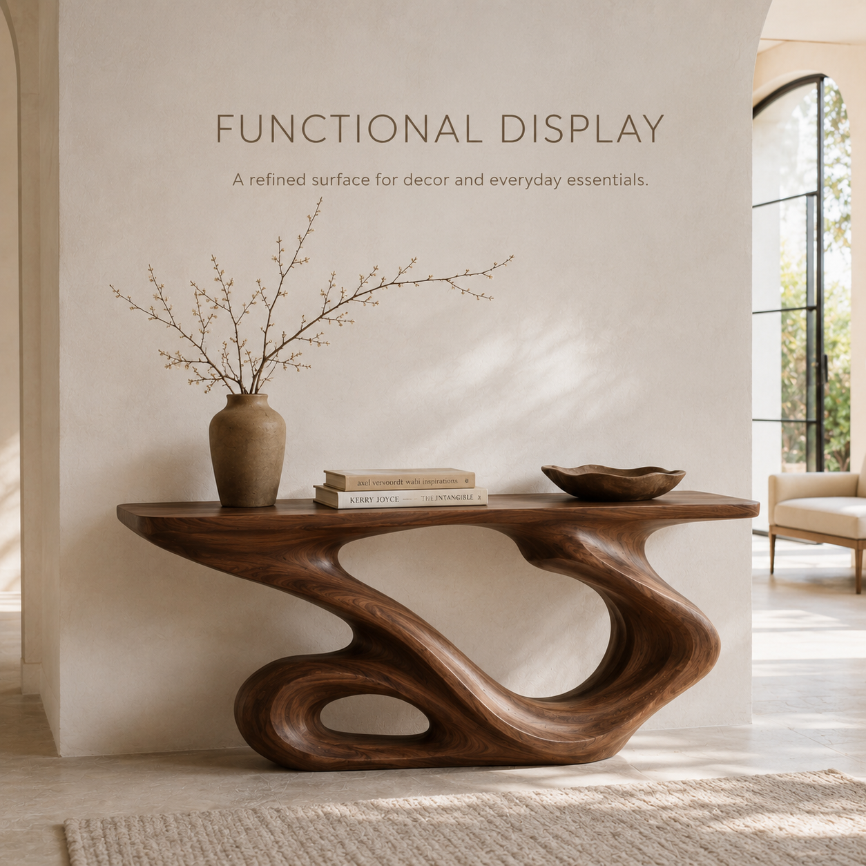 Orin Organic Modern Console Table - product image 07