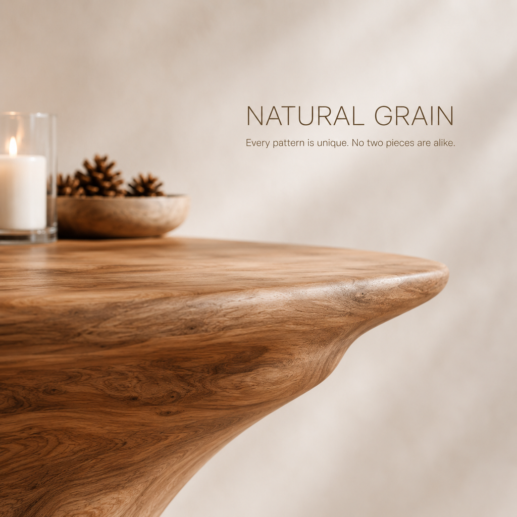 Selene Rounded Foyer Console Table - product image 05