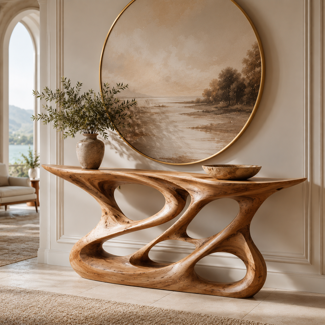 Darian Portal Console Table - main view