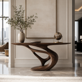 Mira Flow Wood Console Table - main view