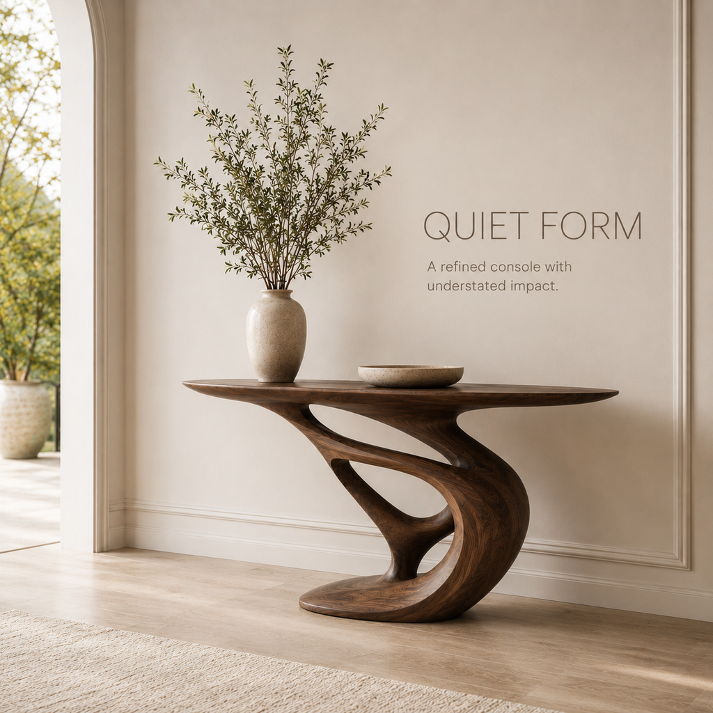 Mira Flow Wood Console Table - product image 03