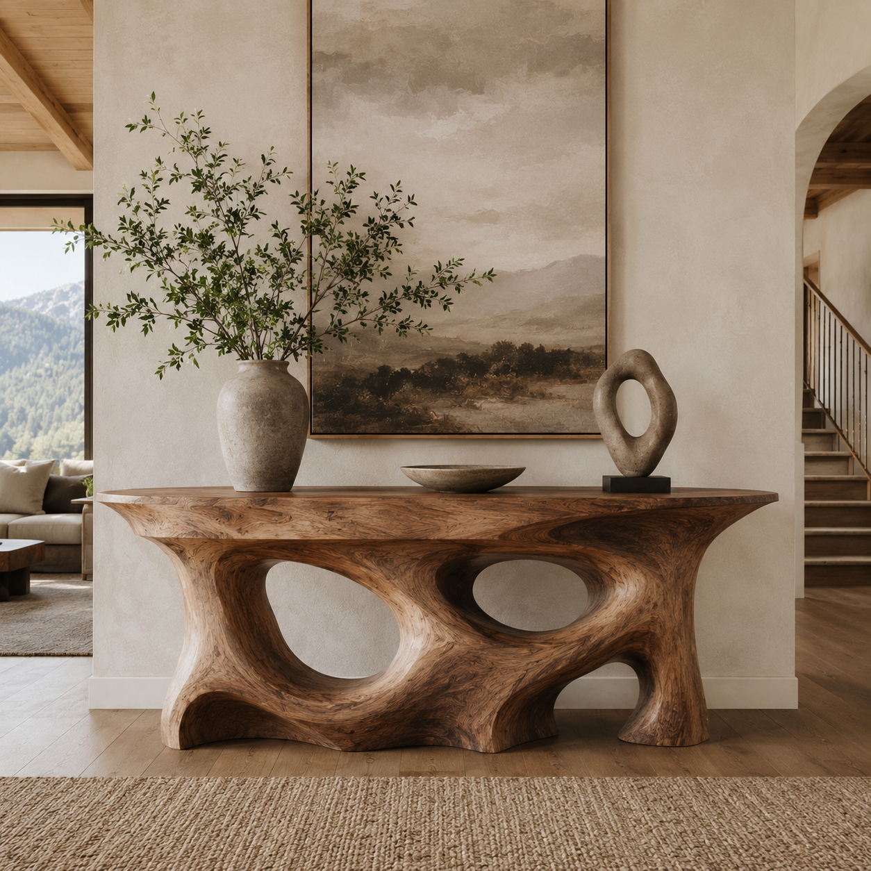 Talia Soft Edge Console Table - main view