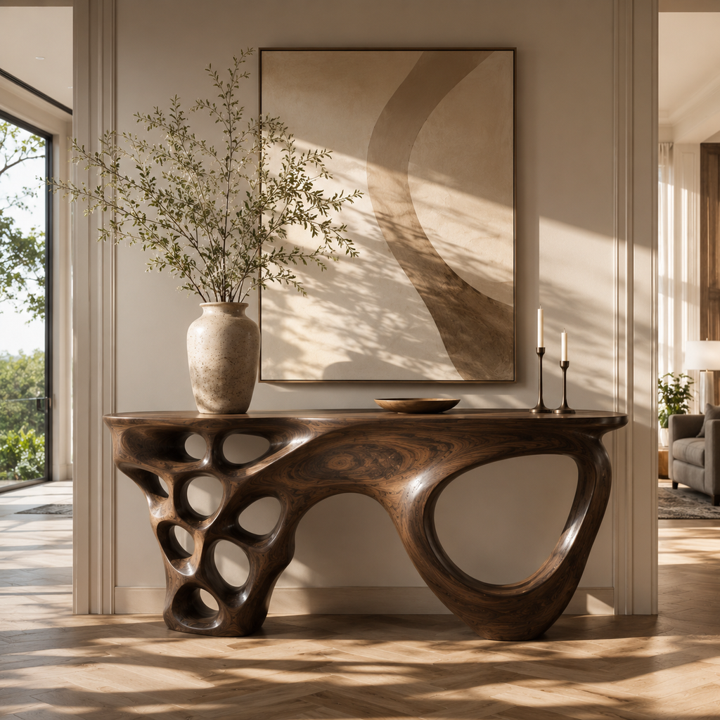Isla Gallery Rail Console Table - main view