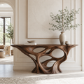 Aurelle Sculptural Console Table - main view