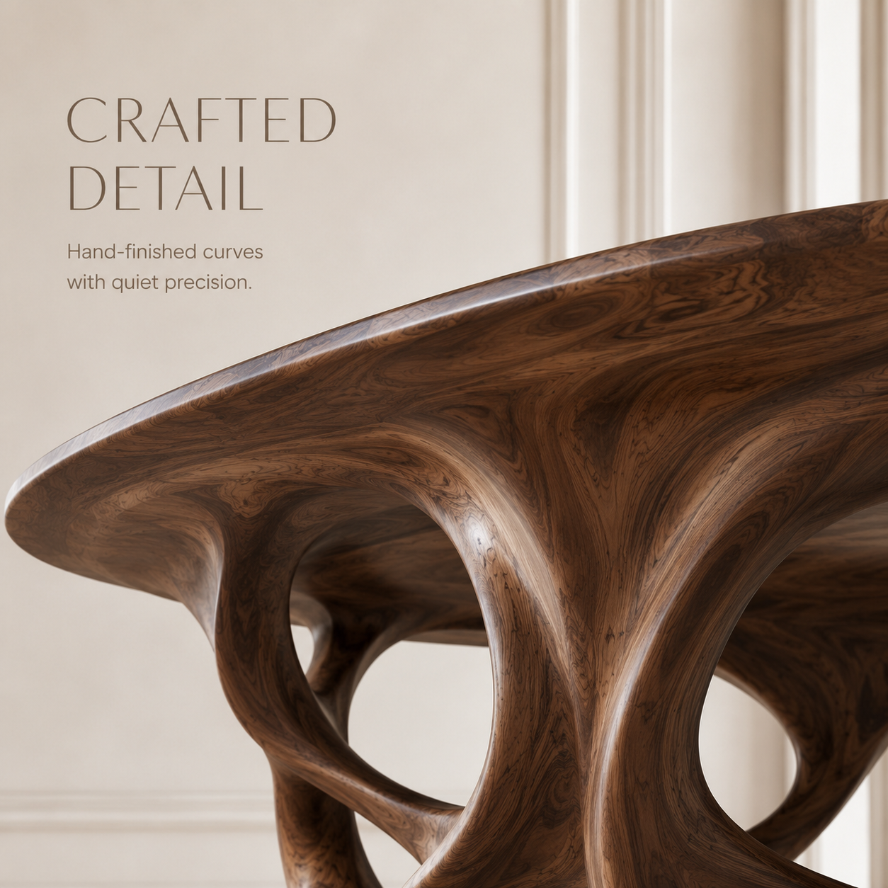 Aurelle Sculptural Console Table - product image 06