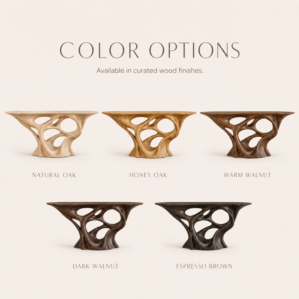 Aurelle Sculptural Console Table - product image 10