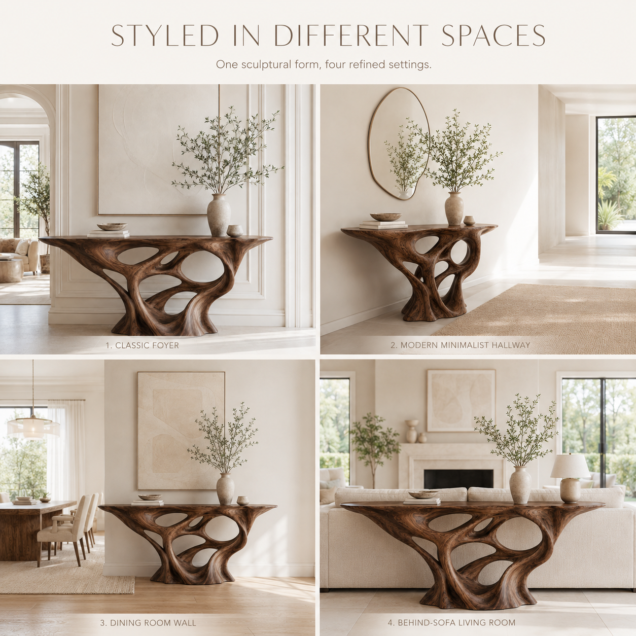 Aurelle Sculptural Console Table - product image 11