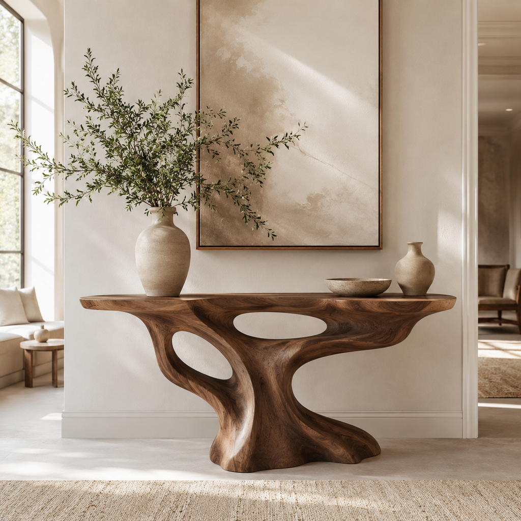 Marin Flow Entry Console Table - main view