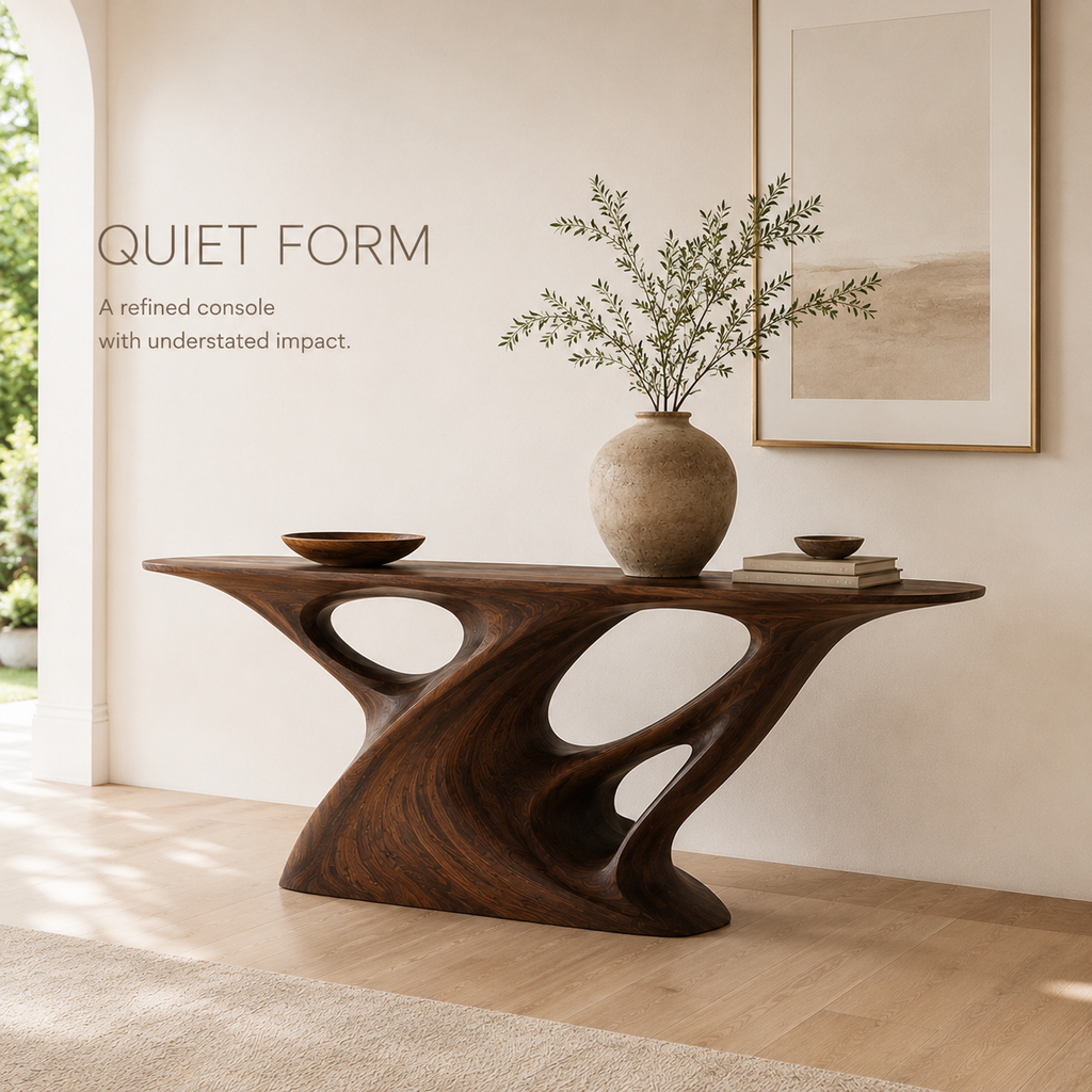 Caldera Organic Hall Console Table - product image 04
