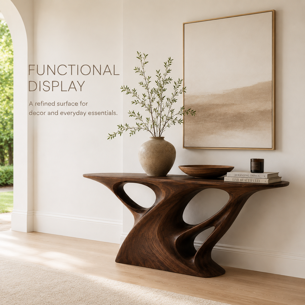 Caldera Organic Hall Console Table - product image 05