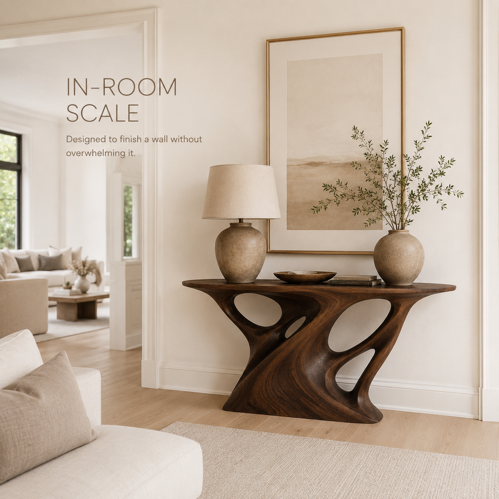 Caldera Organic Hall Console Table - product image 06
