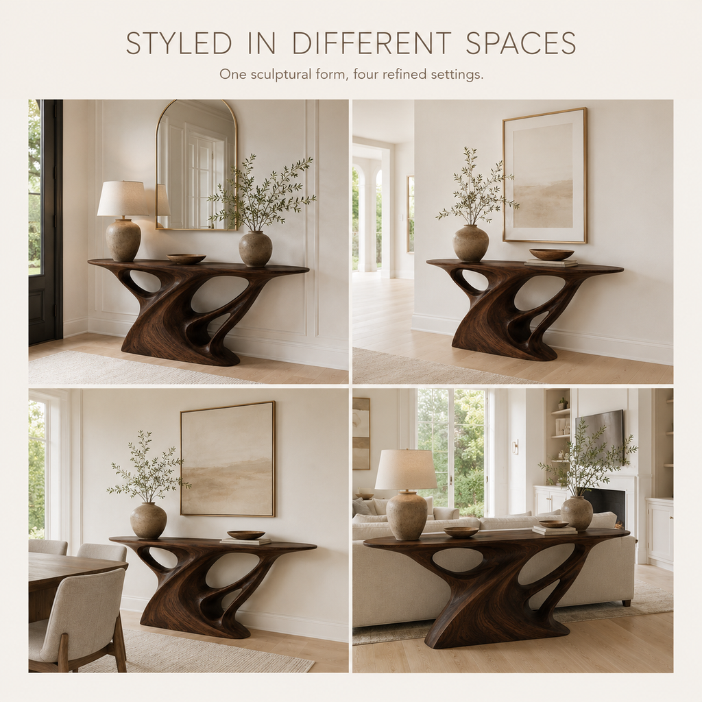 Caldera Organic Hall Console Table - product image 10