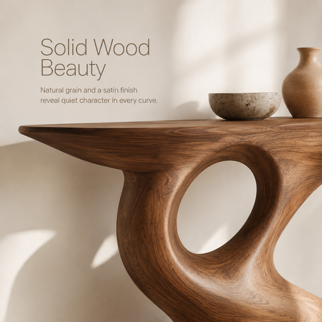 Veyra Soft Curve Console Table - product image 05