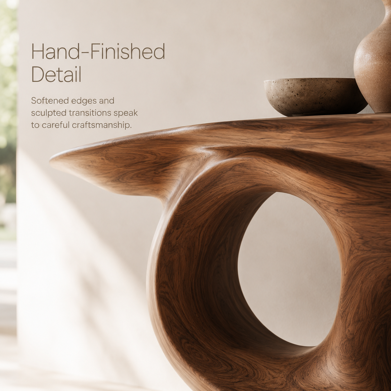 Veyra Soft Curve Console Table - product image 06
