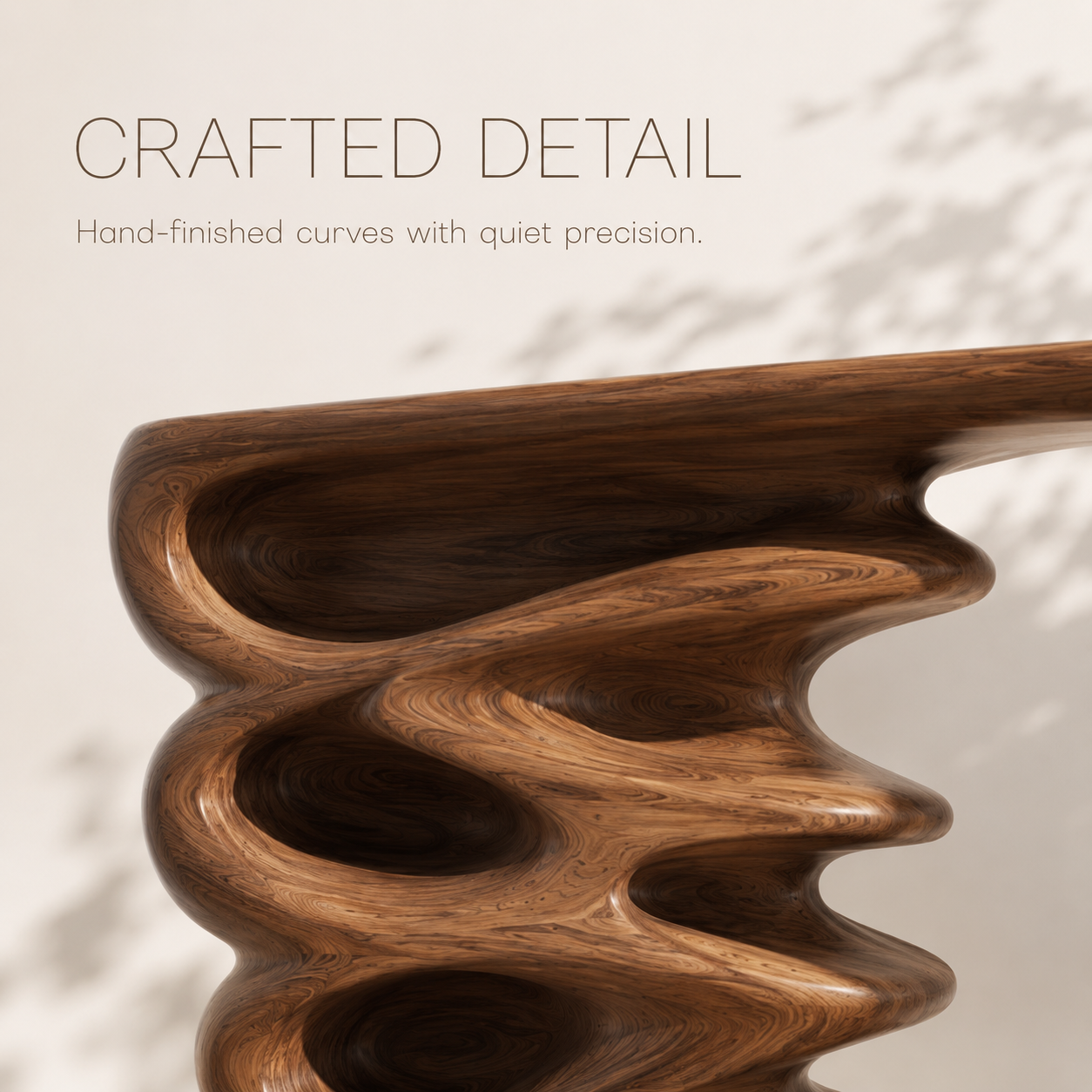 Liora Warm Walnut Console Table - product image 06