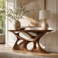 Brielle Sculpted Hall Console Table - main view