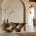Orin Organic Modern Console Table - main view