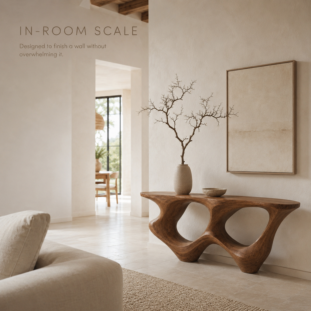 Orin Organic Modern Console Table - product image 04
