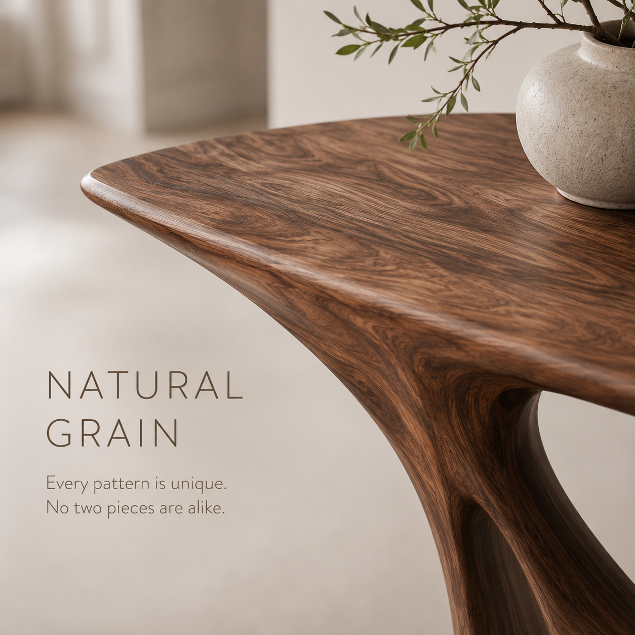 Mira Flow Wood Console Table - product image 05