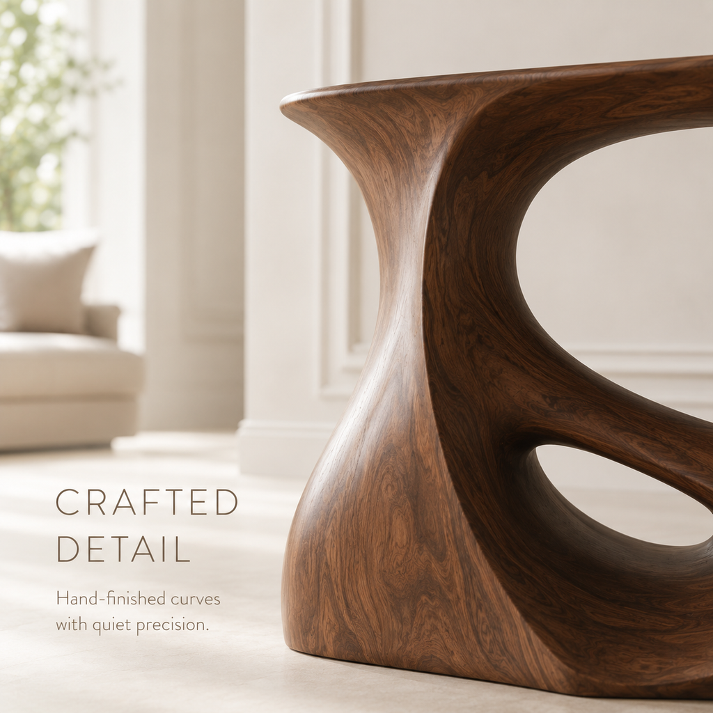 Mira Flow Wood Console Table - product image 06