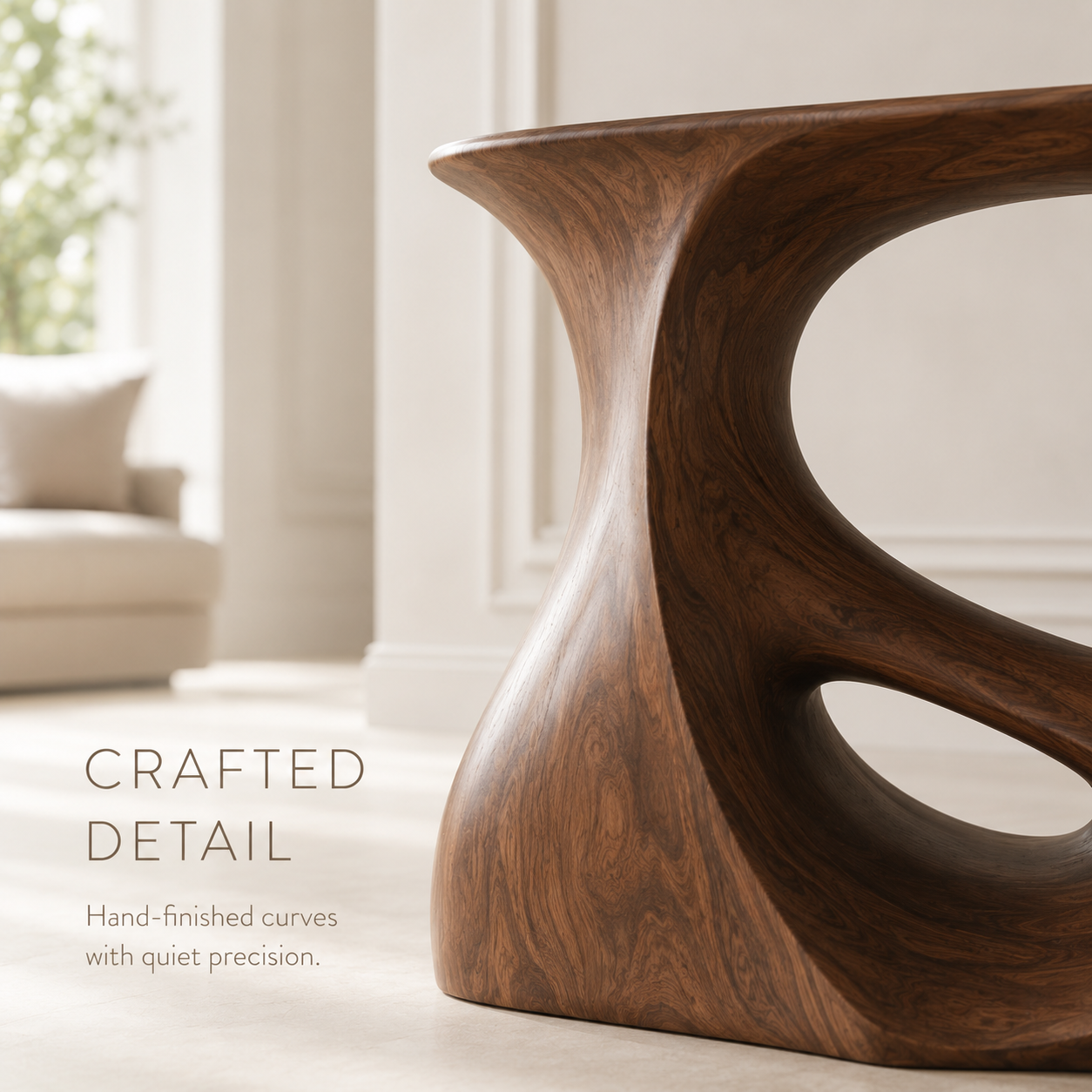 Mira Flow Wood Console Table - product image 06