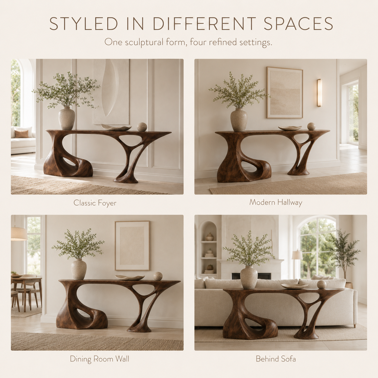 Mira Flow Wood Console Table - product image 10