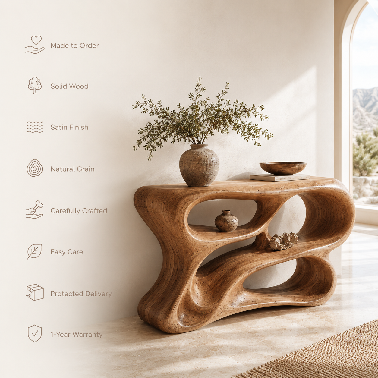 Eira Statement Console Table - product image 09
