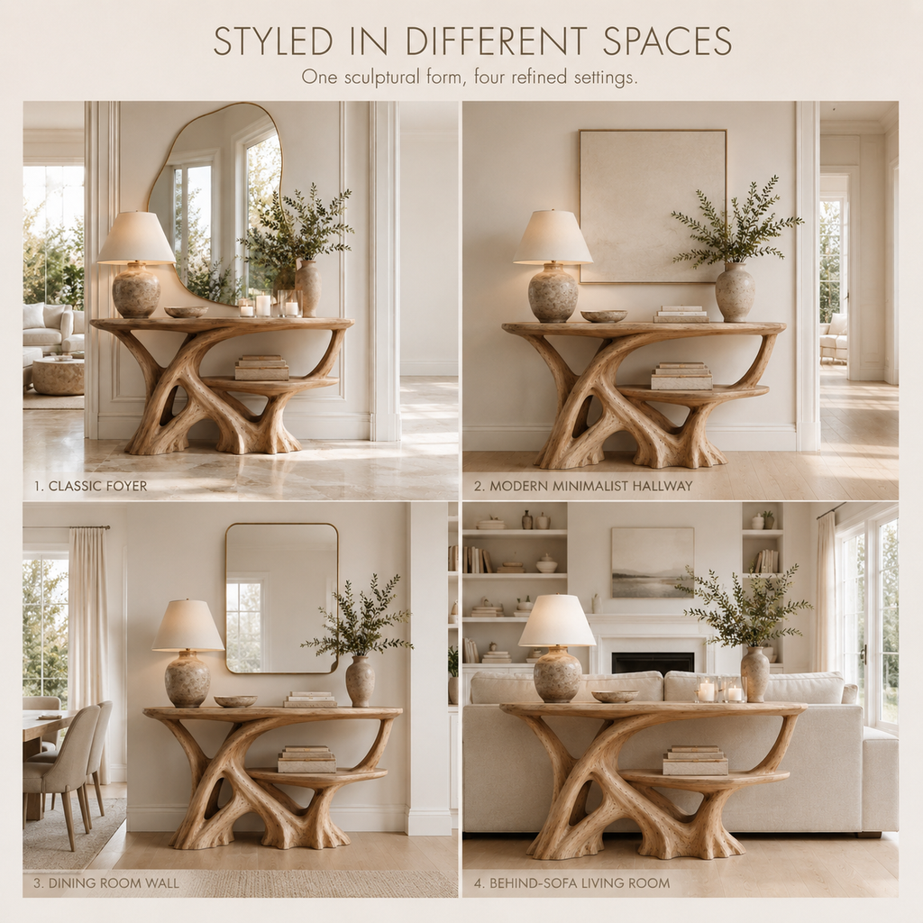 Aurelle Sculptural Console Table - product image 10