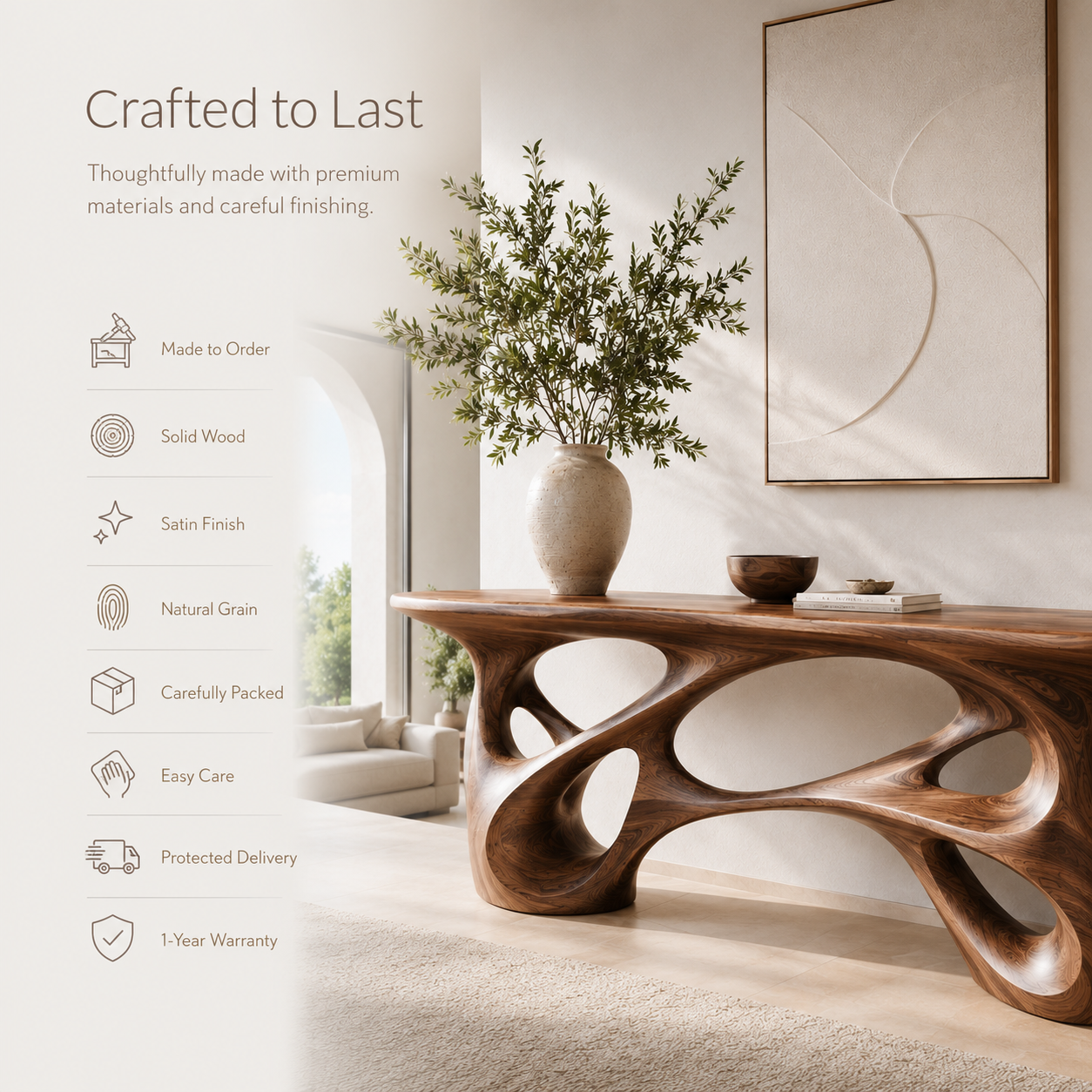 Marin Flow Entry Console Table - product image 09