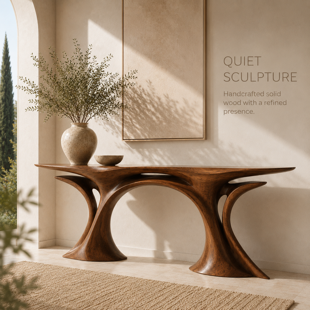 Caldera Organic Hall Console Table - product image 02