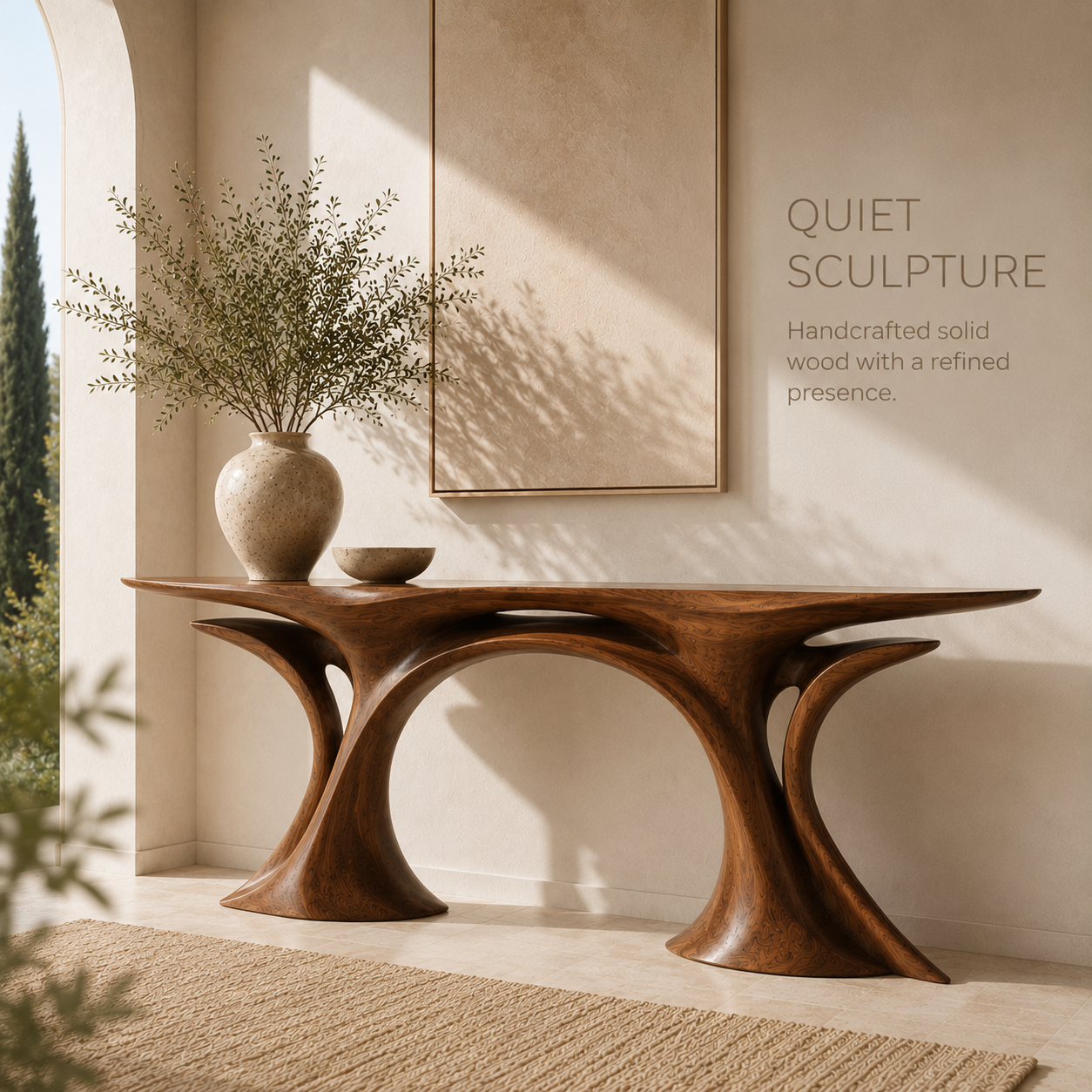 Caldera Organic Hall Console Table - product image 02