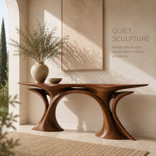 Caldera Organic Hall Console Table - product image 02