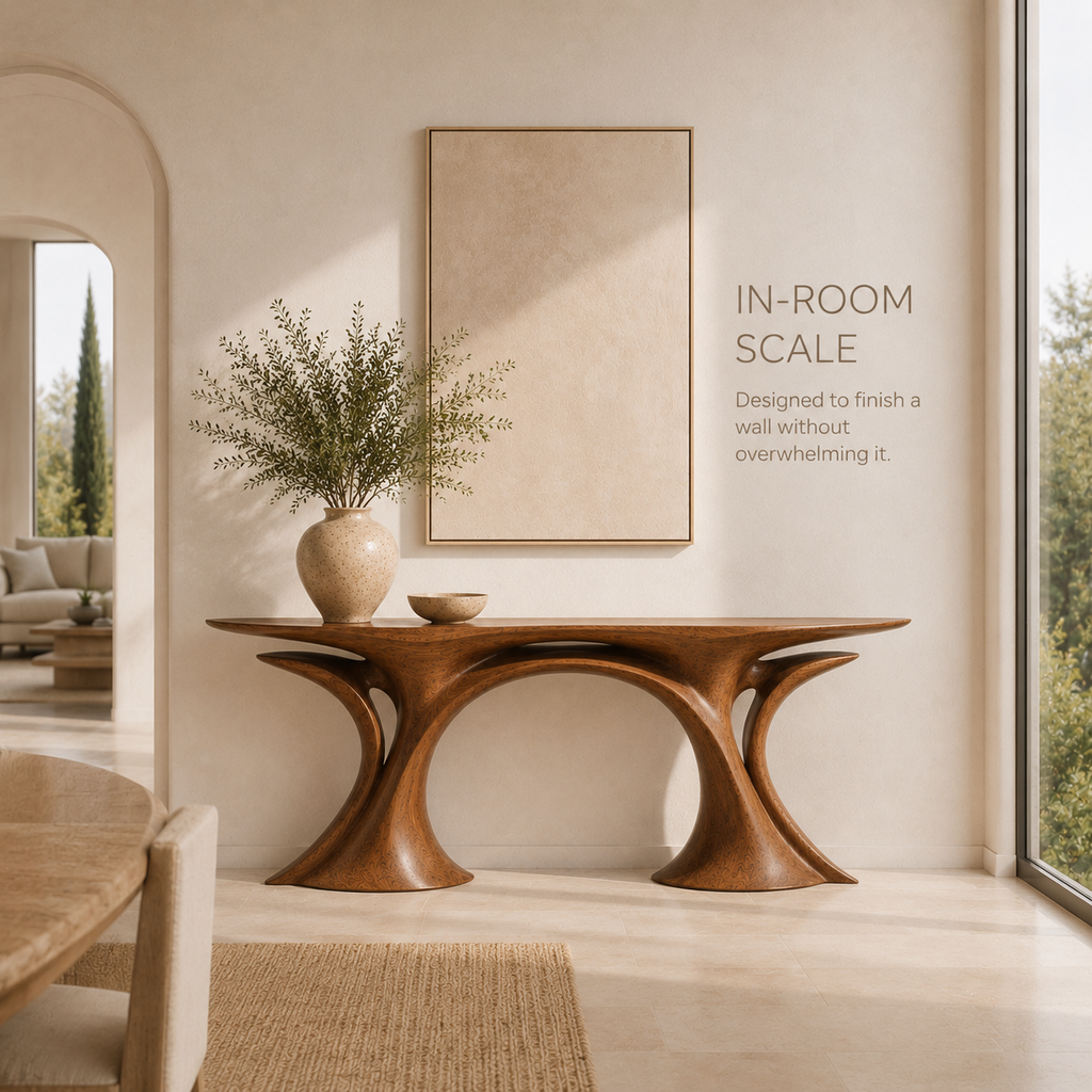 Caldera Organic Hall Console Table - product image 04