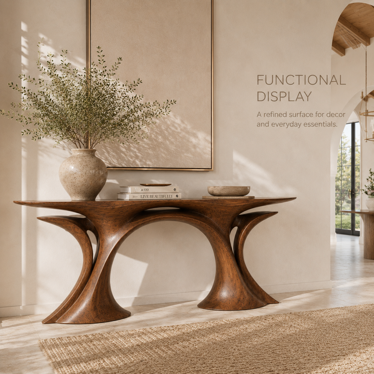 Caldera Organic Hall Console Table - product image 07