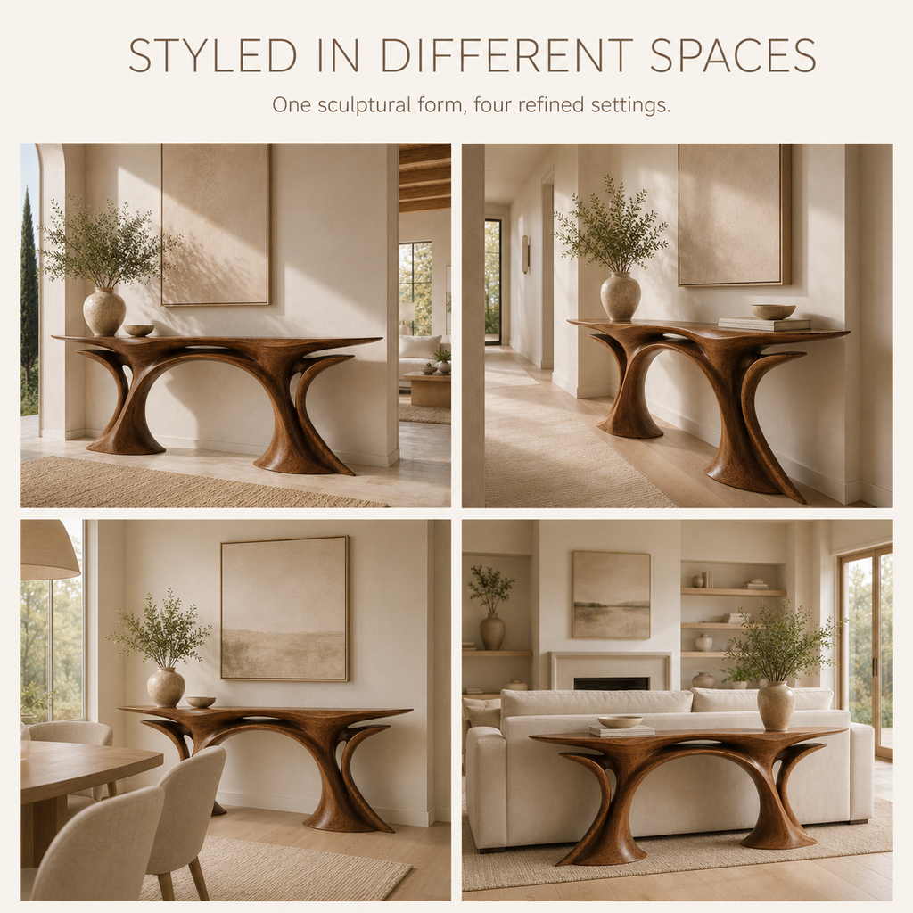 Caldera Organic Hall Console Table - product image 10