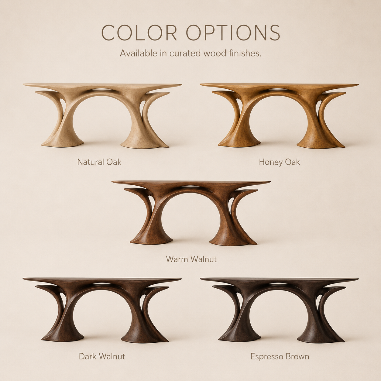 Caldera Organic Hall Console Table - product image 11