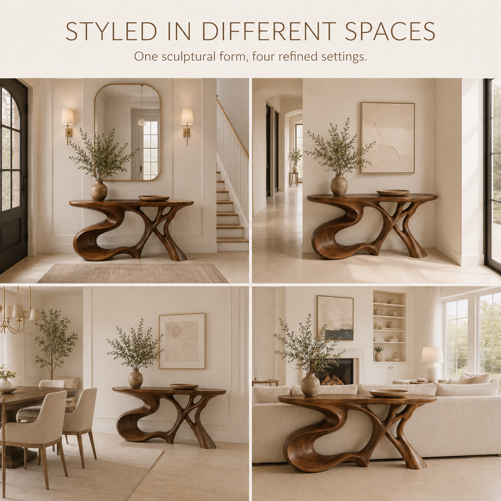 Veyra Soft Curve Console Table - product image 10