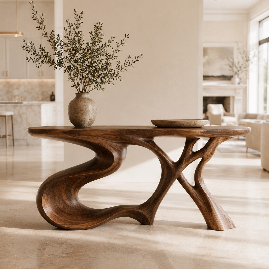 Veyra Soft Curve Console Table - Design 198 - square cover image