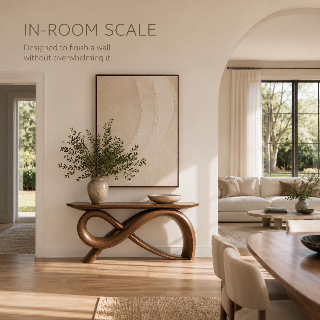 Nolan Arc Entry Console Table - product image 04