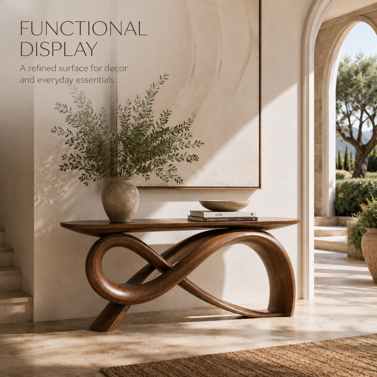 Nolan Arc Entry Console Table - product image 07