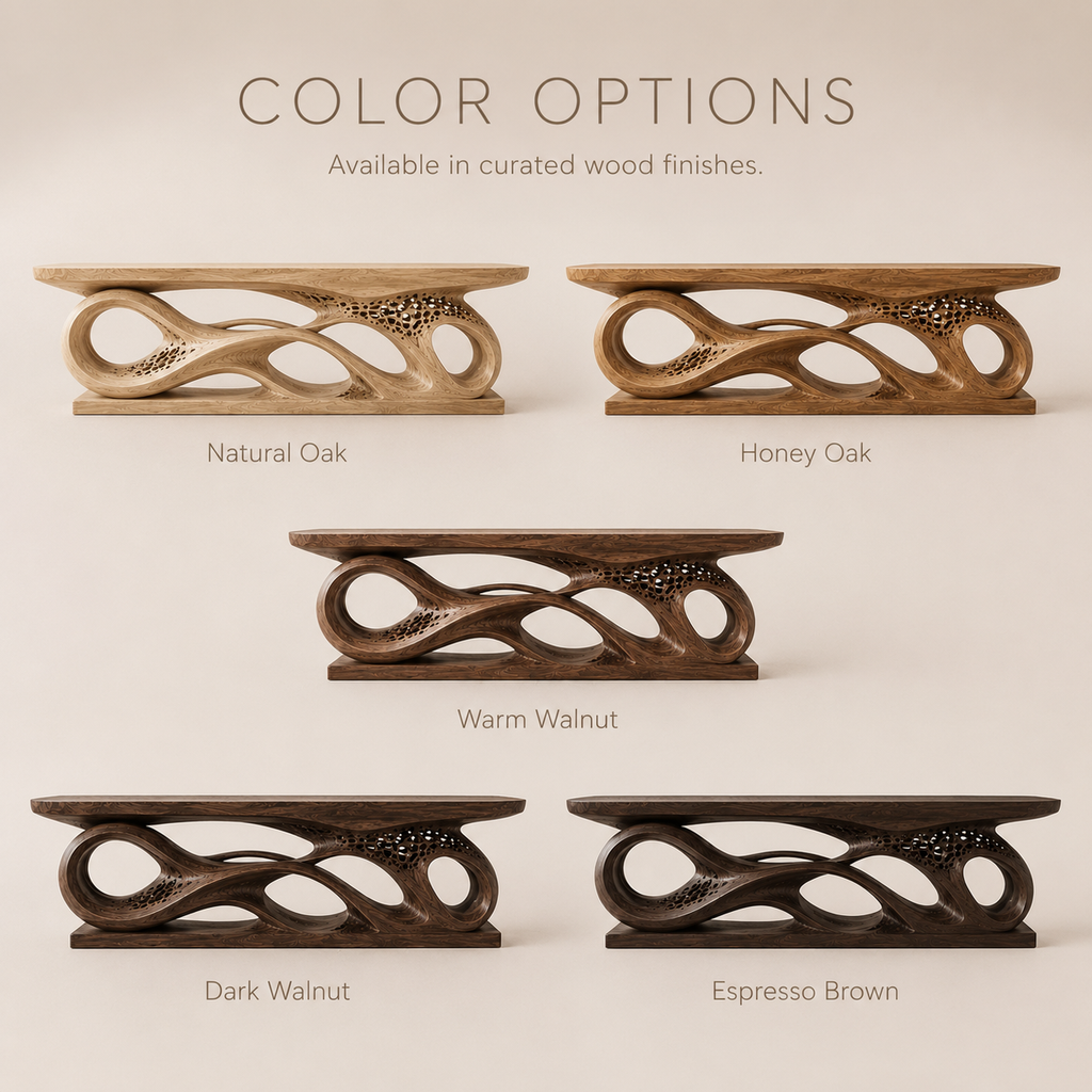 Liora Warm Walnut Console Table - product image 11