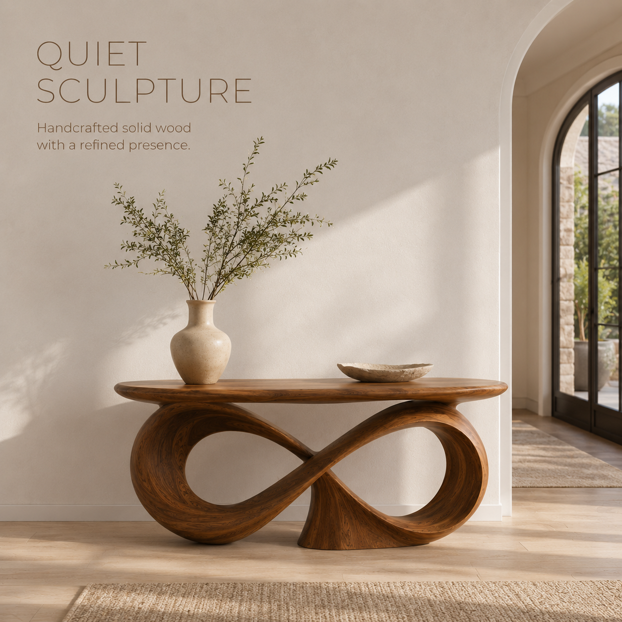 Rowan Hollow Form Console Table - product image 02