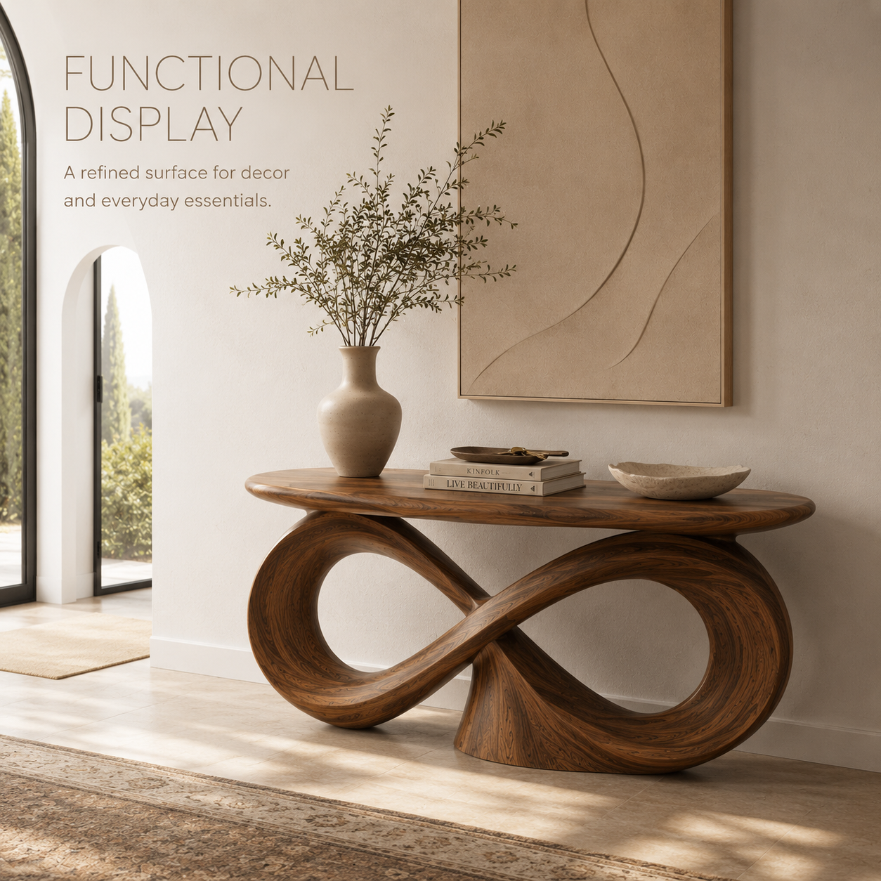 Rowan Hollow Form Console Table - product image 07