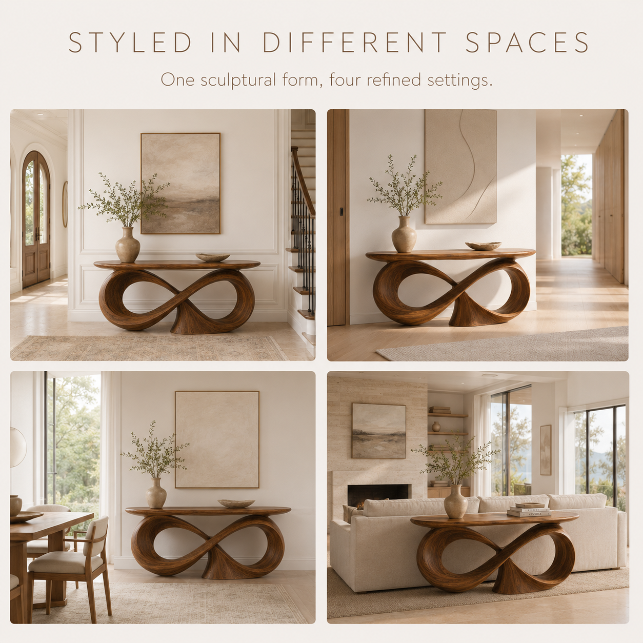 Rowan Hollow Form Console Table - product image 10