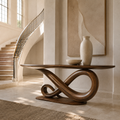 Brielle Sculpted Hall Console Table - main view