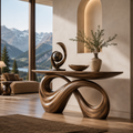 Orin Organic Modern Console Table - main view
