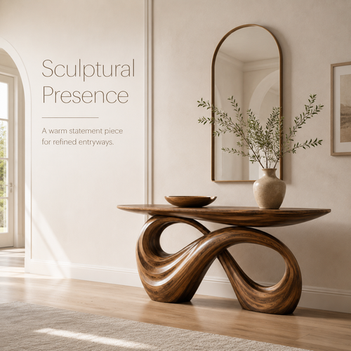 Orin Organic Modern Console Table - product image 02