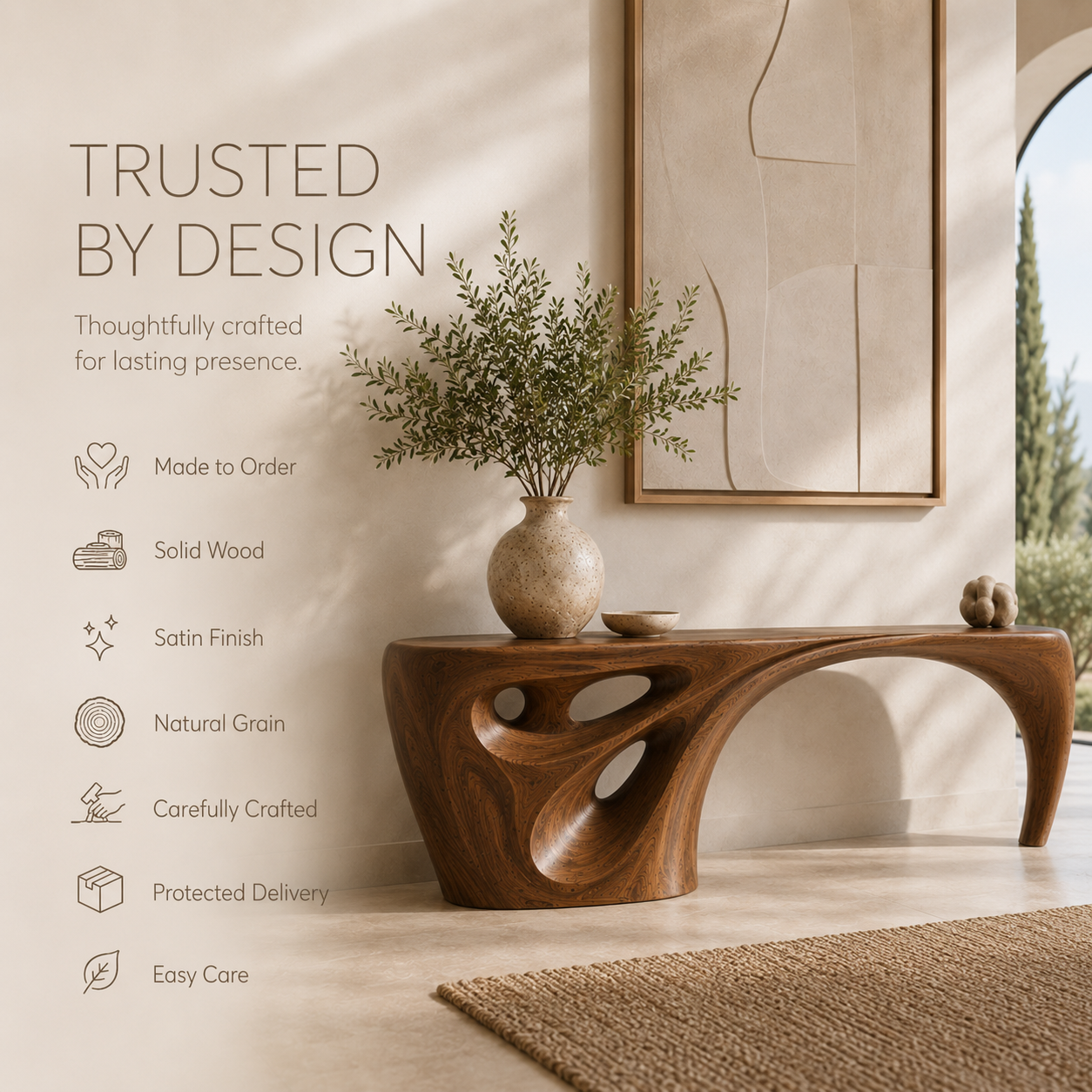 Darian Portal Console Table - Design 205 - product image 09