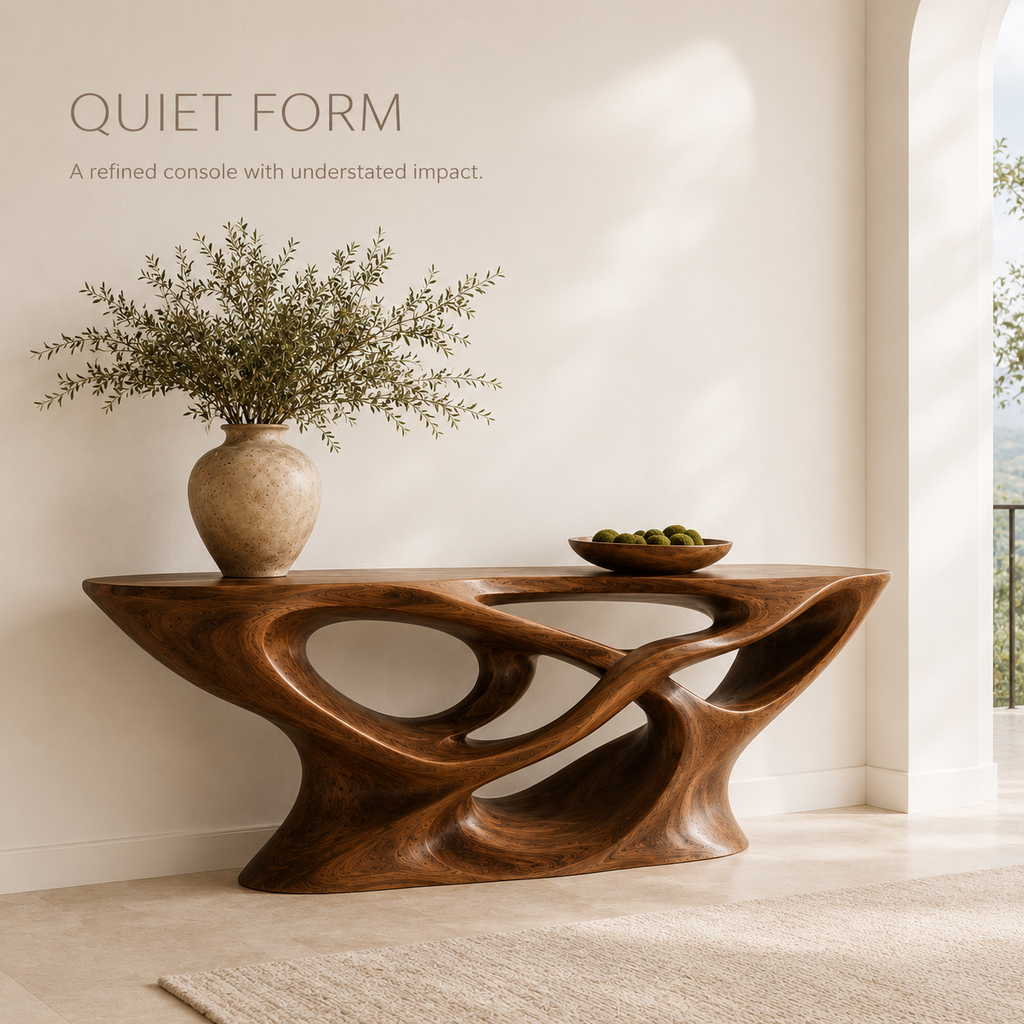 Mira Flow Wood Console Table - Design 206 - product image 03